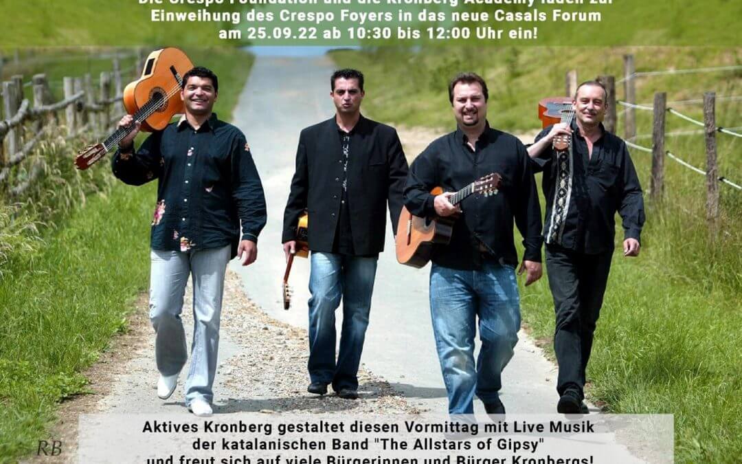 Eröffnung Casals Forum/ Crespo Foyer