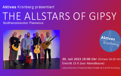 The Allstars of Gipsy wieder in Kronberg