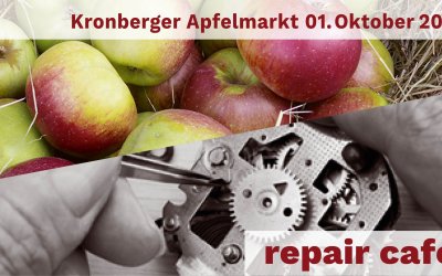 Apfelmarkt und Repair Café