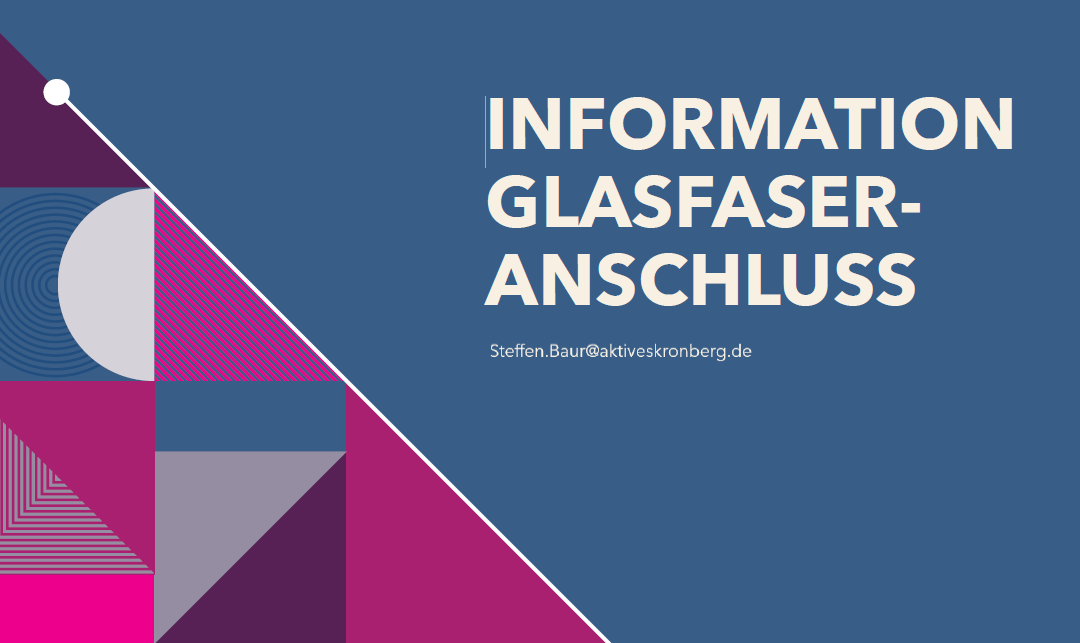 Glasfaseranschluss