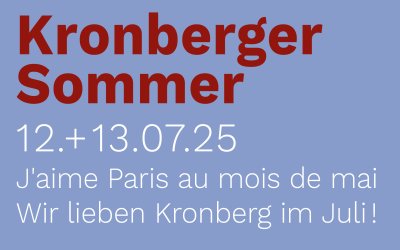 Kronberger Sommer 2025