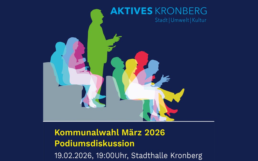Kommunalwahl 2026 in Kronberg Podiumsdiskussion